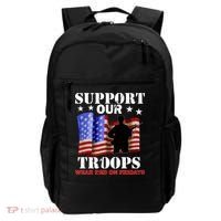 Red Friday Support Our Troops Backpack thumb 0