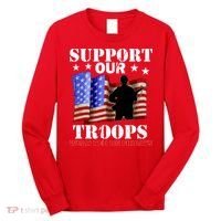Red Friday Support Our Troops Long Sleeve Shirt thumb 0