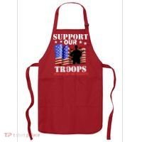 Red Friday Support Our Troops Apron thumb 0