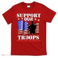 Red Friday Support Our Troops T-Shirt thumb 0