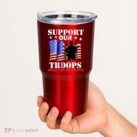 Red Friday Support Our Troops Tumbler thumb 2