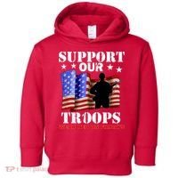 Red Friday Support Our Troops Toddler Hoodie thumb 0