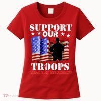 Red Friday Support Our Troops Women's T-Shirt thumb 0