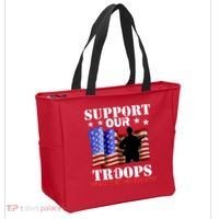 Red Friday Support Our Troops Tote Bag thumb 2
