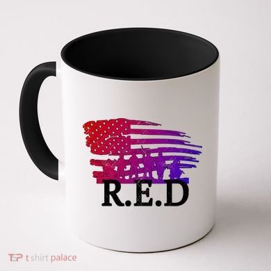 Red Friday Troopers Flag Coffee Mug