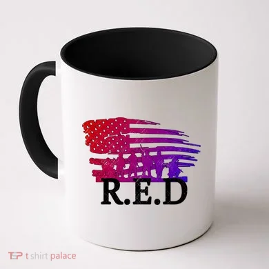 Red Friday Troopers Flag Coffee Mug