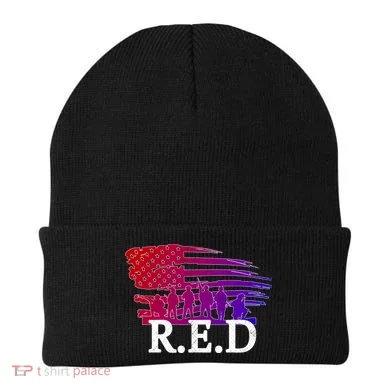 Red Friday Troopers Flag Beanie