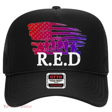 Red Friday Troopers Flag Hat