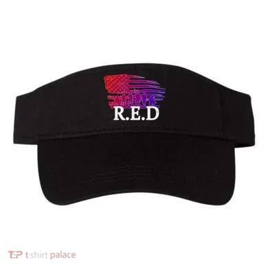 Red Friday Troopers Flag Visor