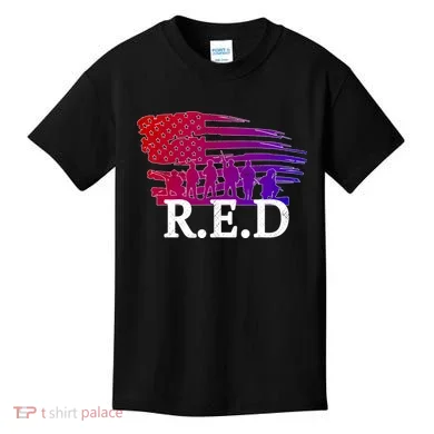 Red Friday Troopers Flag Kids T-Shirt