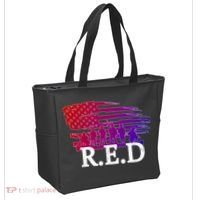 Red Friday Troopers Flag Tote Bag thumb 2