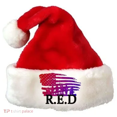 Red Friday Troopers Flag Santa Hat