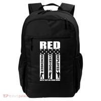 Red Friday Until They All Come Home Backpack thumb 0