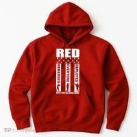 Red Friday Until They All Come Home Hoodie thumb 0