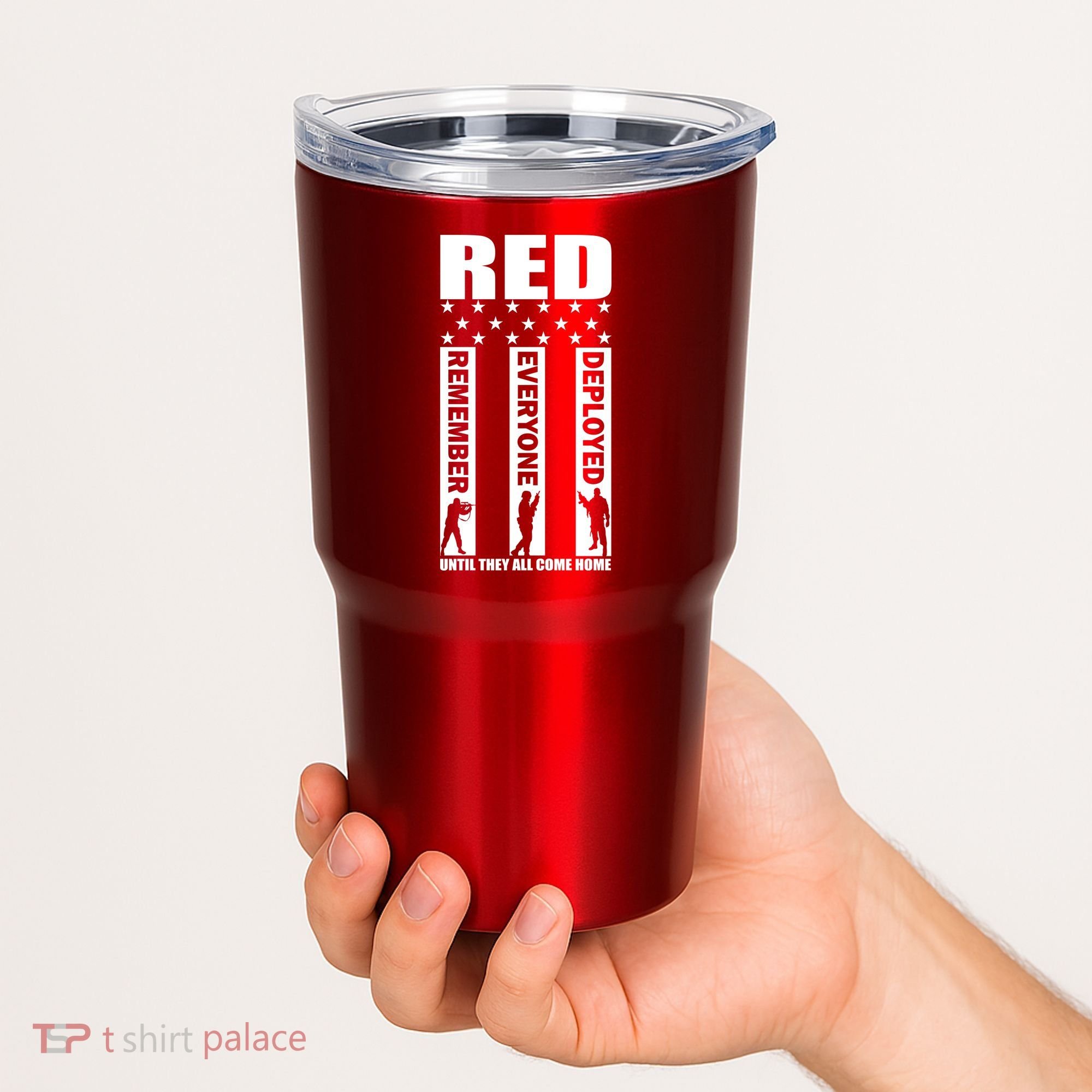 Red Friday Until They All Come Home Tumbler
