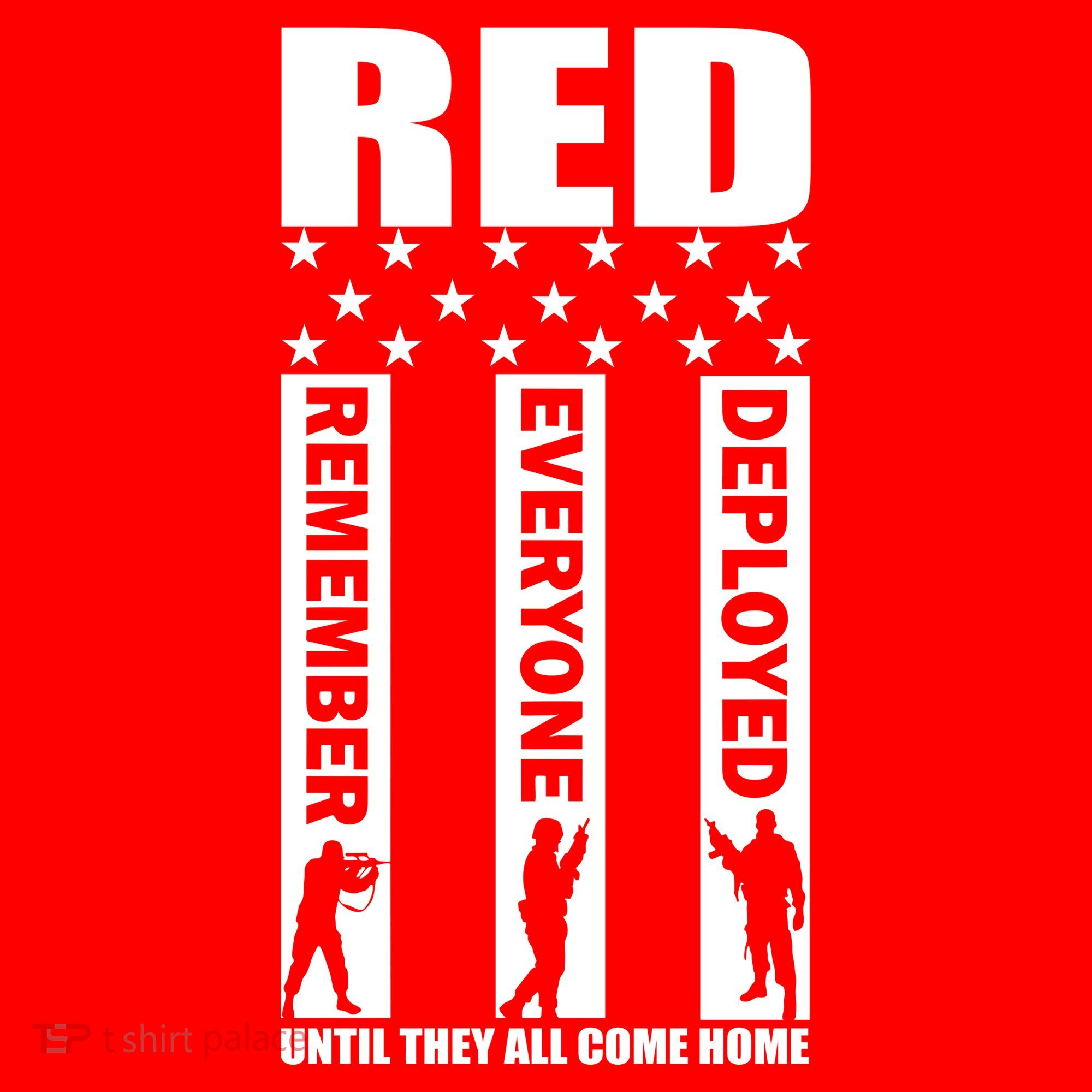 Red Friday Until They All Come Home Women's Tank Top