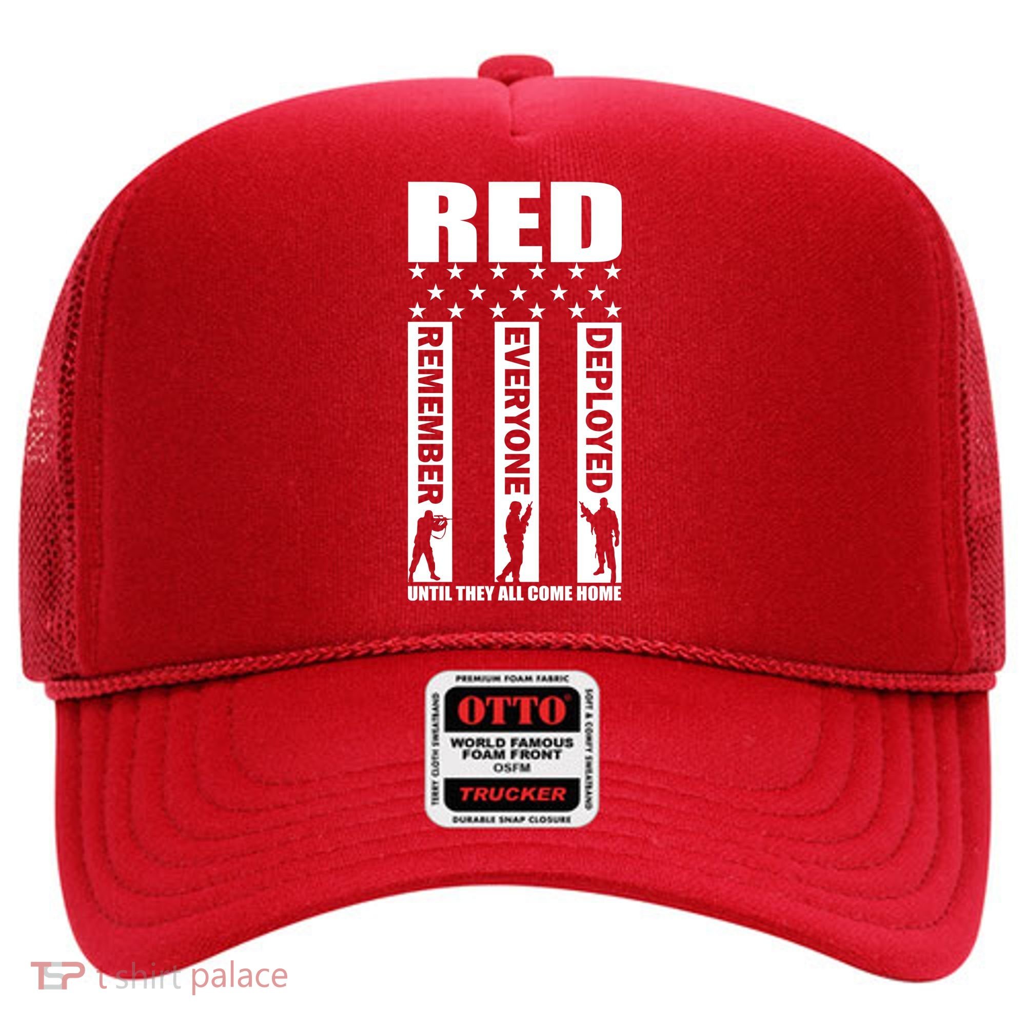 Red Friday Until They All Come Home Hat