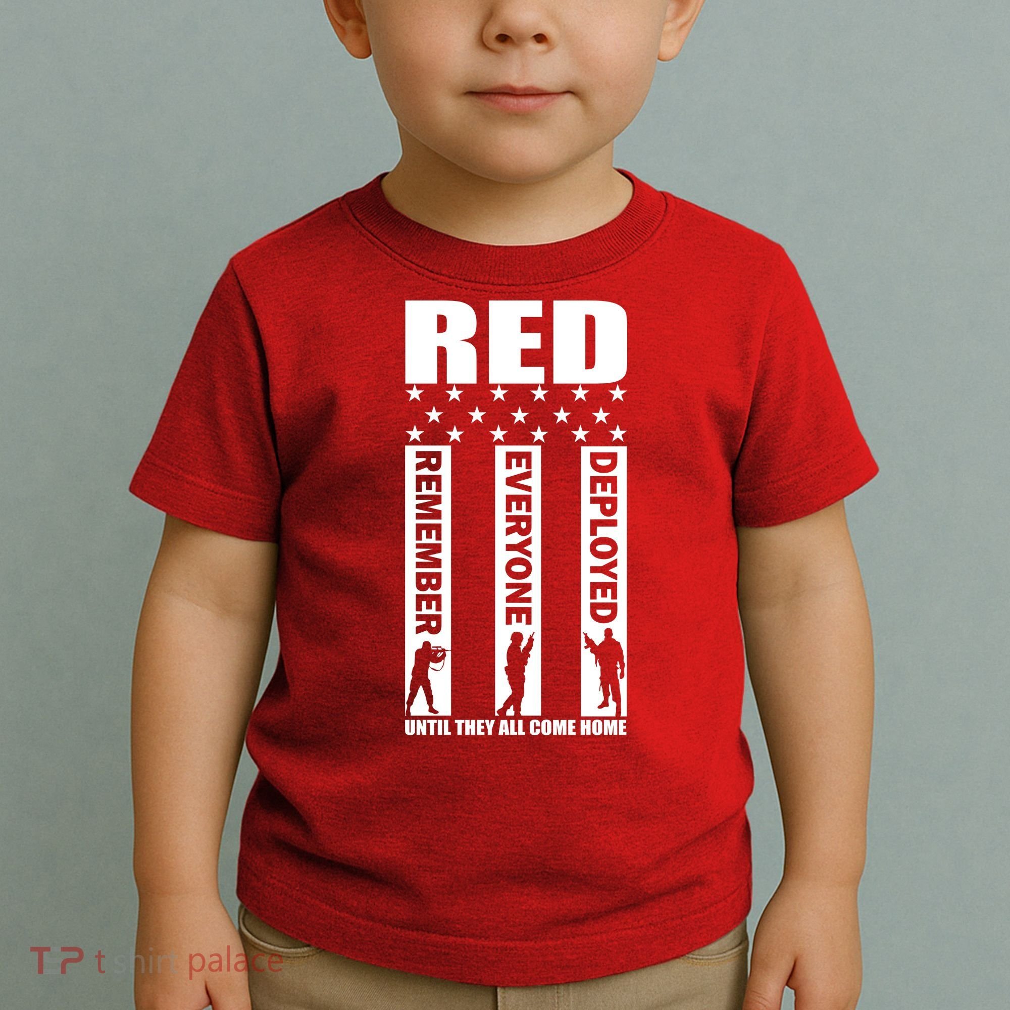 Red Friday Until They All Come Home Toddler T-Shirt