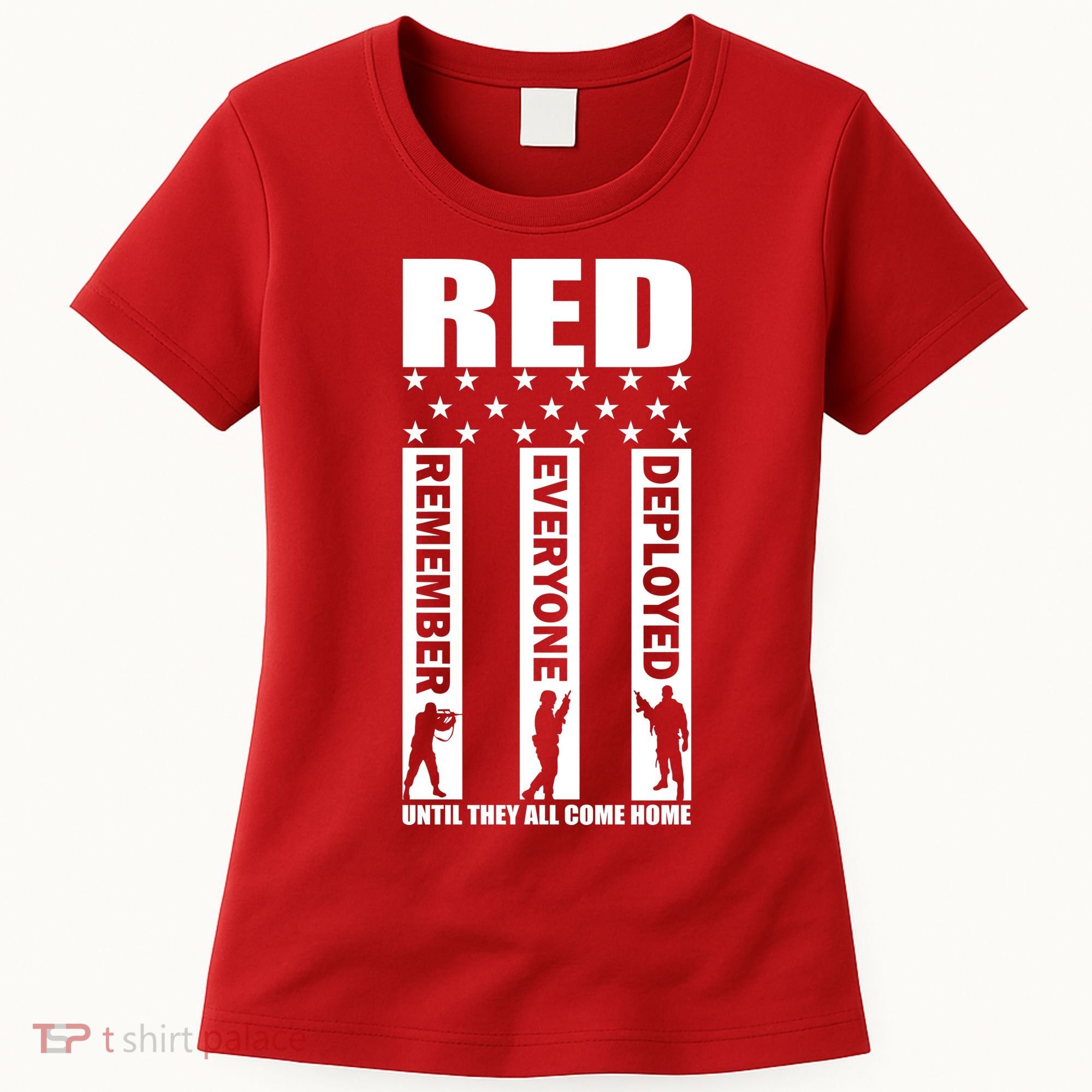 Red Friday Until They All Come Home Women's T-Shirt