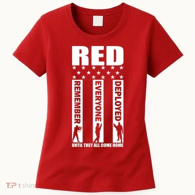 Red Friday Until They All Come Home Women's T-Shirt