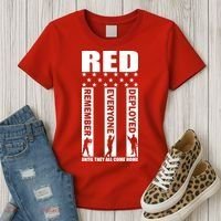 Red Friday Until They All Come Home Women's T-Shirt thumb 3