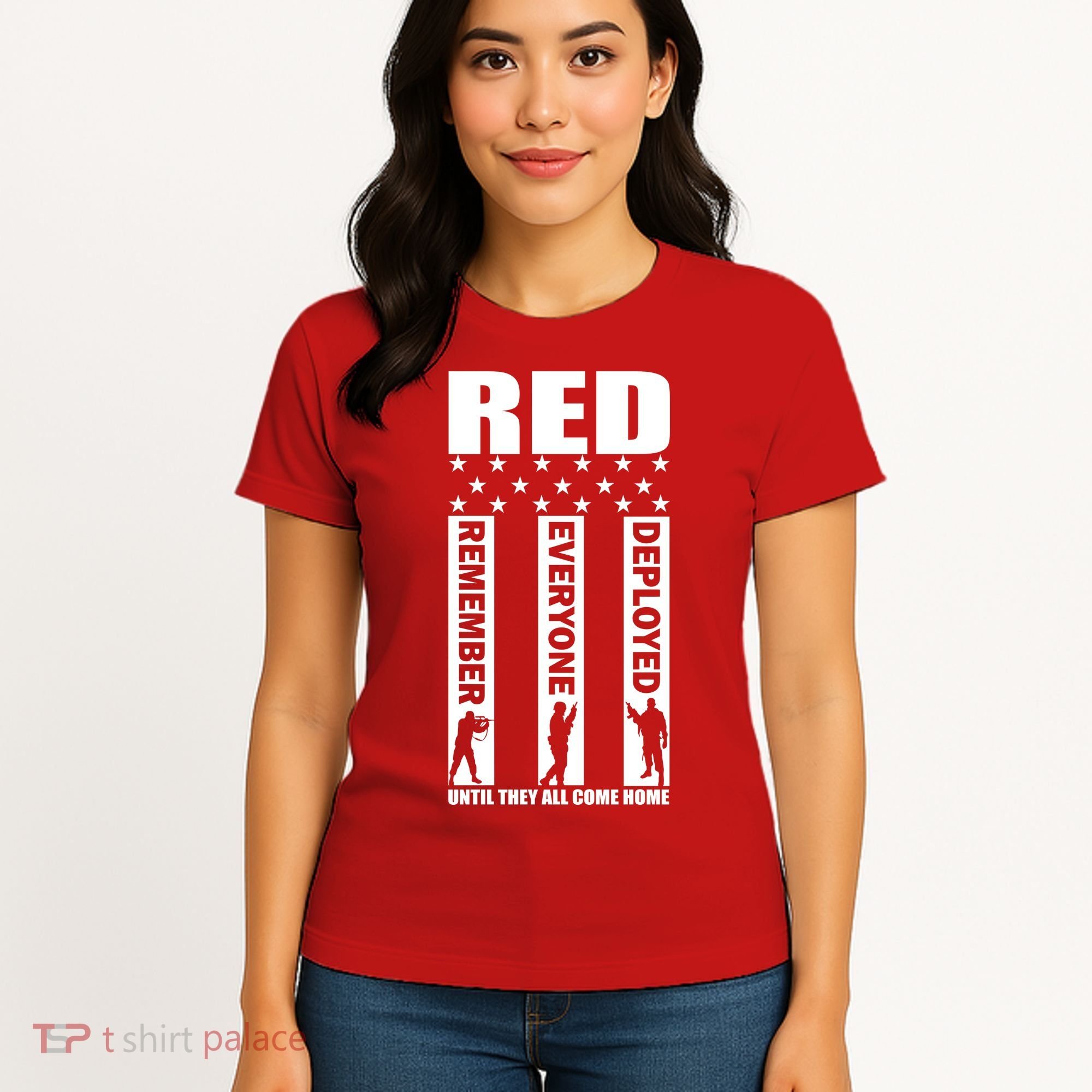 Red Friday Until They All Come Home Women's T-Shirt
