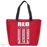 Red Friday Until They All Come Home Tote Bag thumb 0