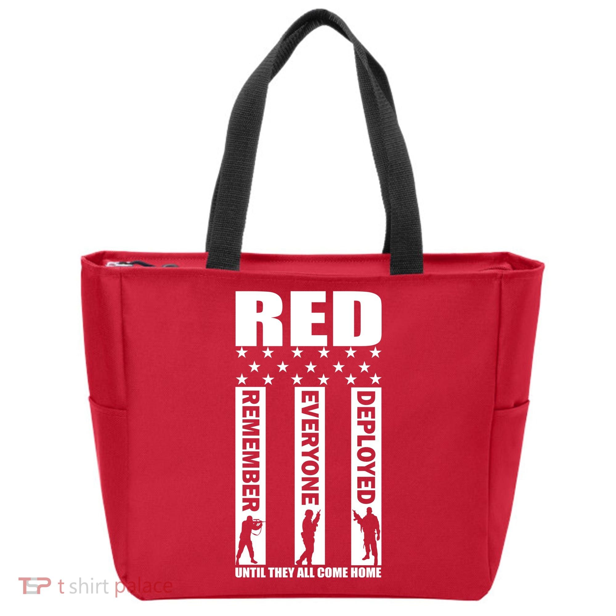 Red Friday Until They All Come Home Tote Bag