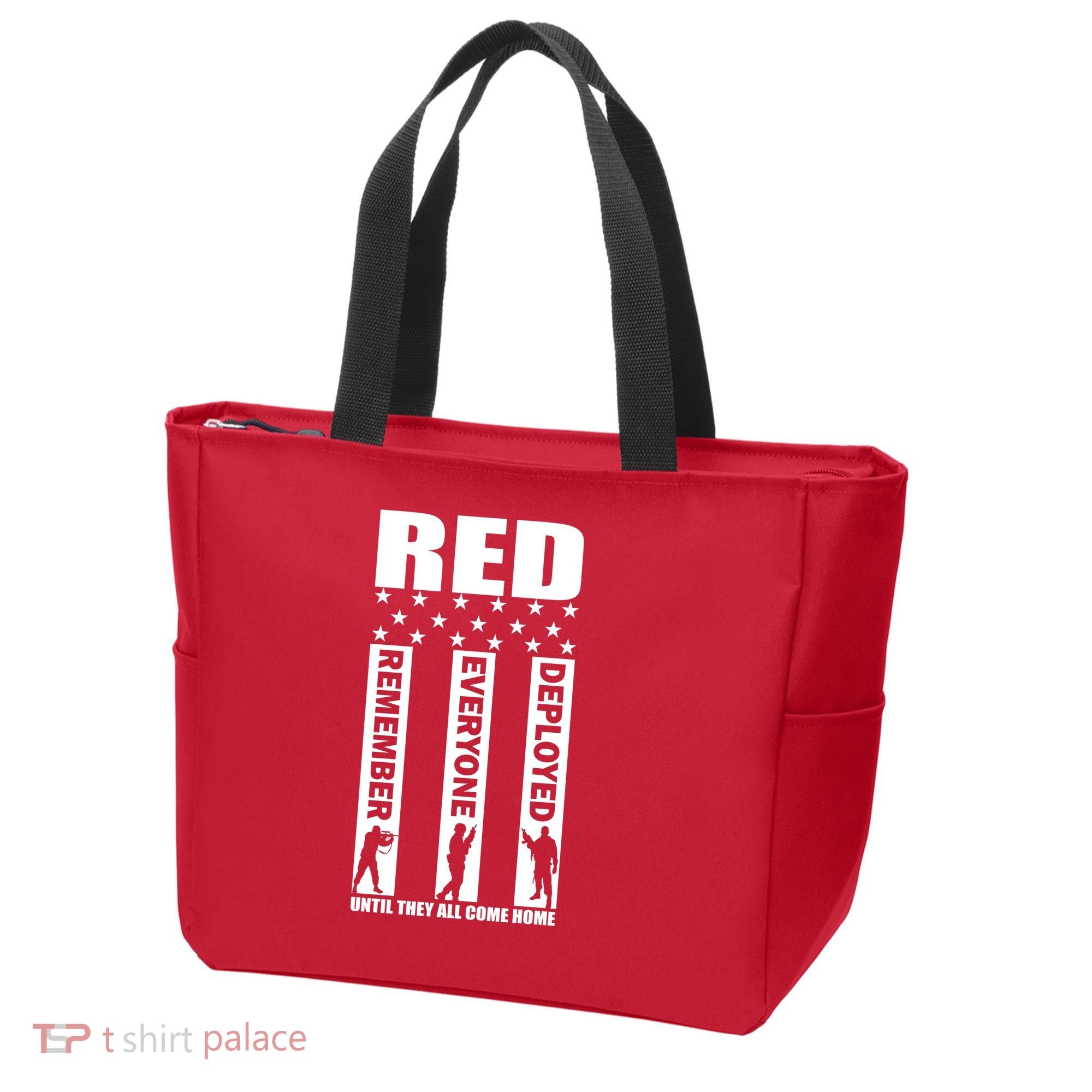 Red Friday Until They All Come Home Tote Bag