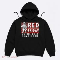 Red Friday Until They All Come Home Support Our Veterans Hoodie thumb 0