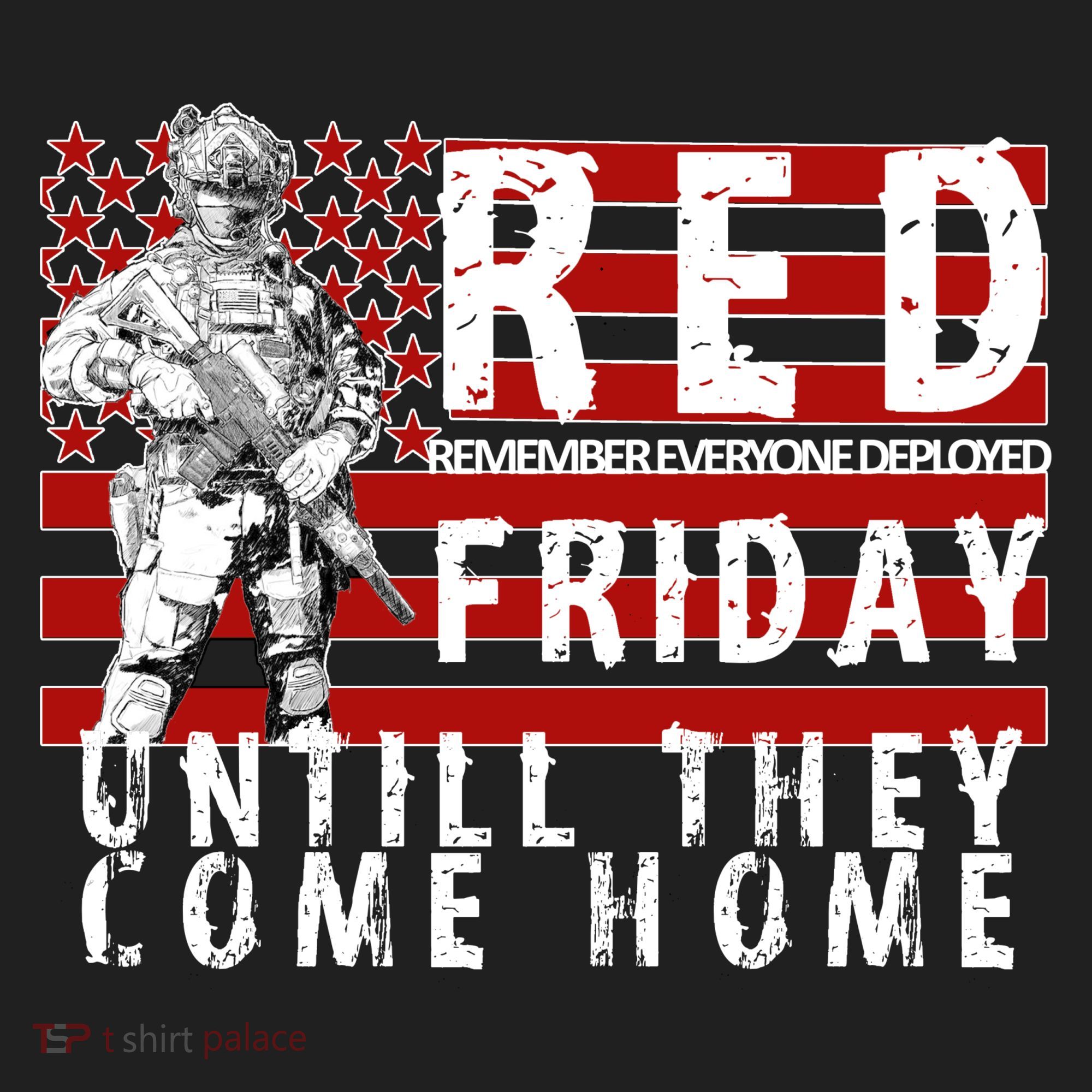 Red Friday Until They All Come Home Support Our Veterans Tumbler