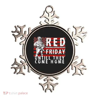Red Friday Until They All Come Home Support Our Veterans Ornament