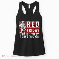 Red Friday Until They All Come Home Support Our Veterans Women's Tank Top thumb 0