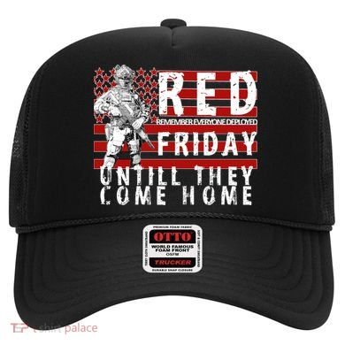 Red Friday Until They All Come Home Support Our Veterans Hat