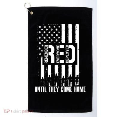 Red Friday Until They Come Home Golf Towel