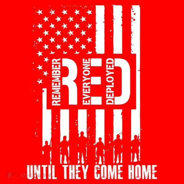 Red Friday Until They Come Home T-Shirt