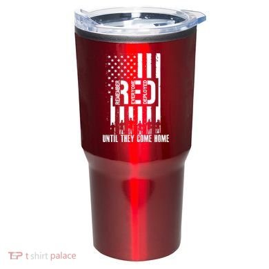 Red Friday Until They Come Home Tumbler