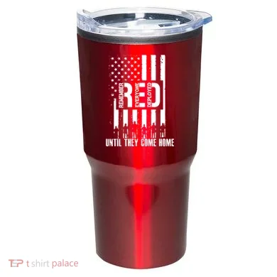 Red Friday Until They Come Home Tumbler