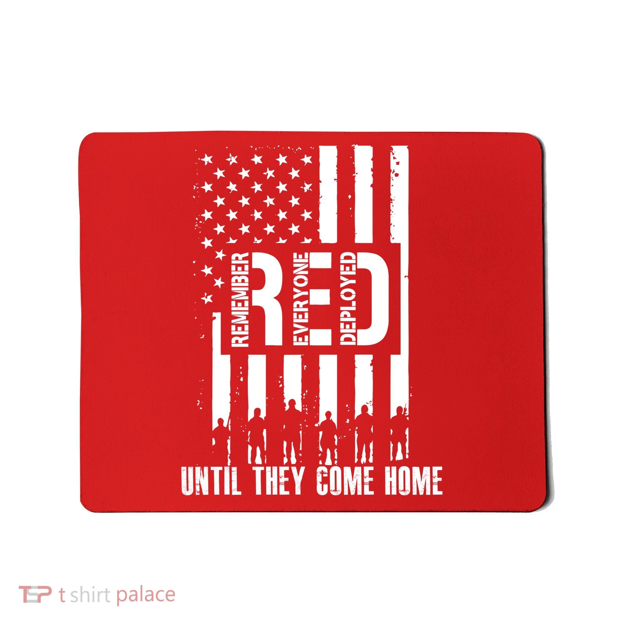 Red Friday Until They Come Home Mousepad