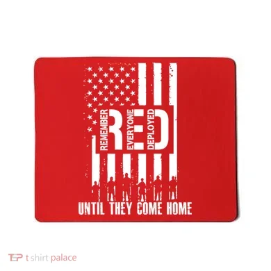 Red Friday Until They Come Home Mousepad