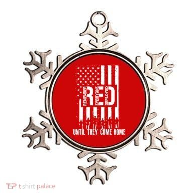 Red Friday Until They Come Home Ornament
