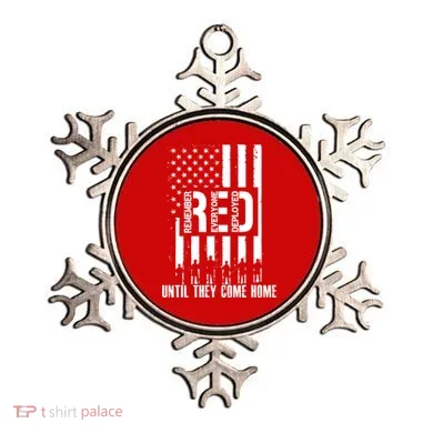Red Friday Until They Come Home Ornament