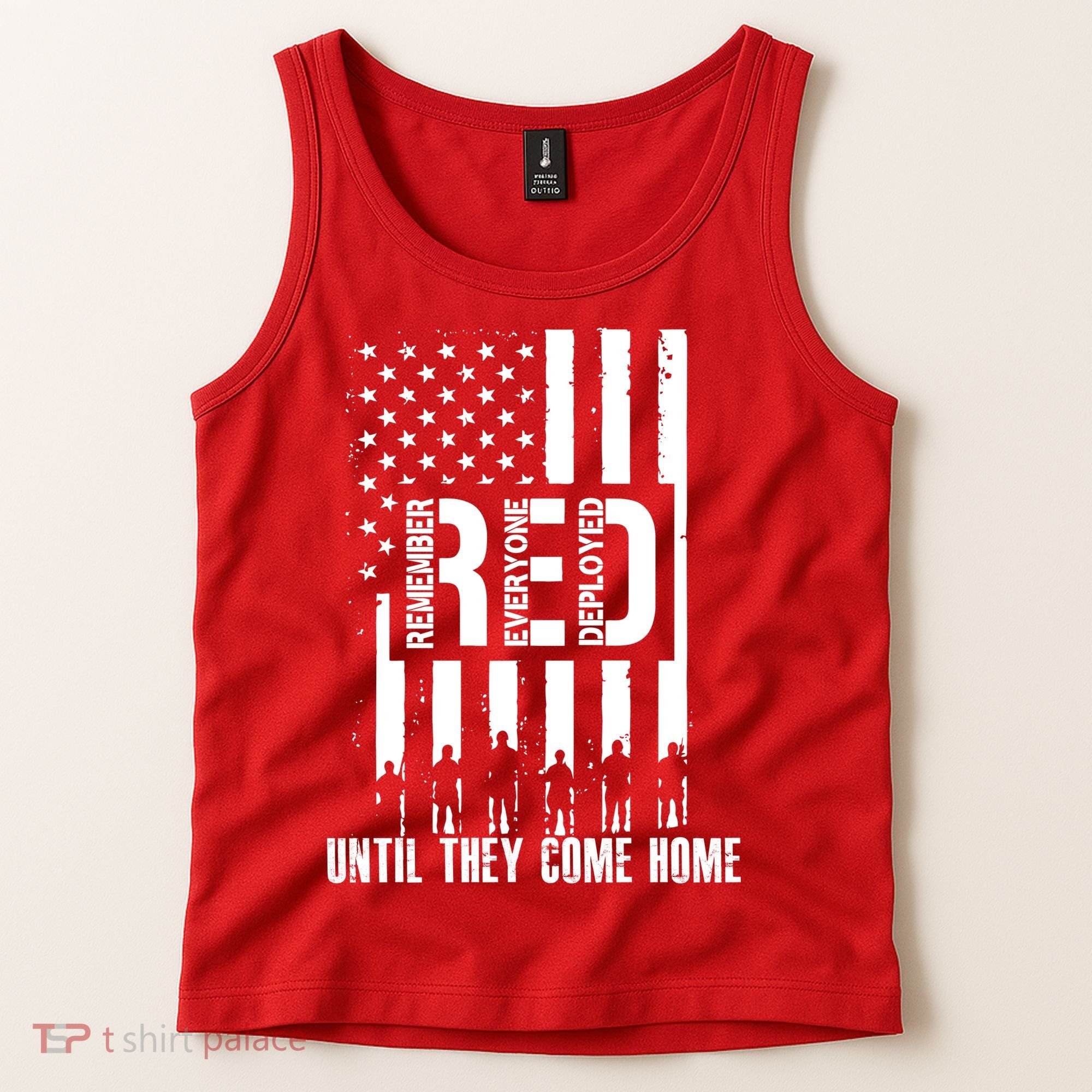 Red Friday Until They Come Home Tank Top