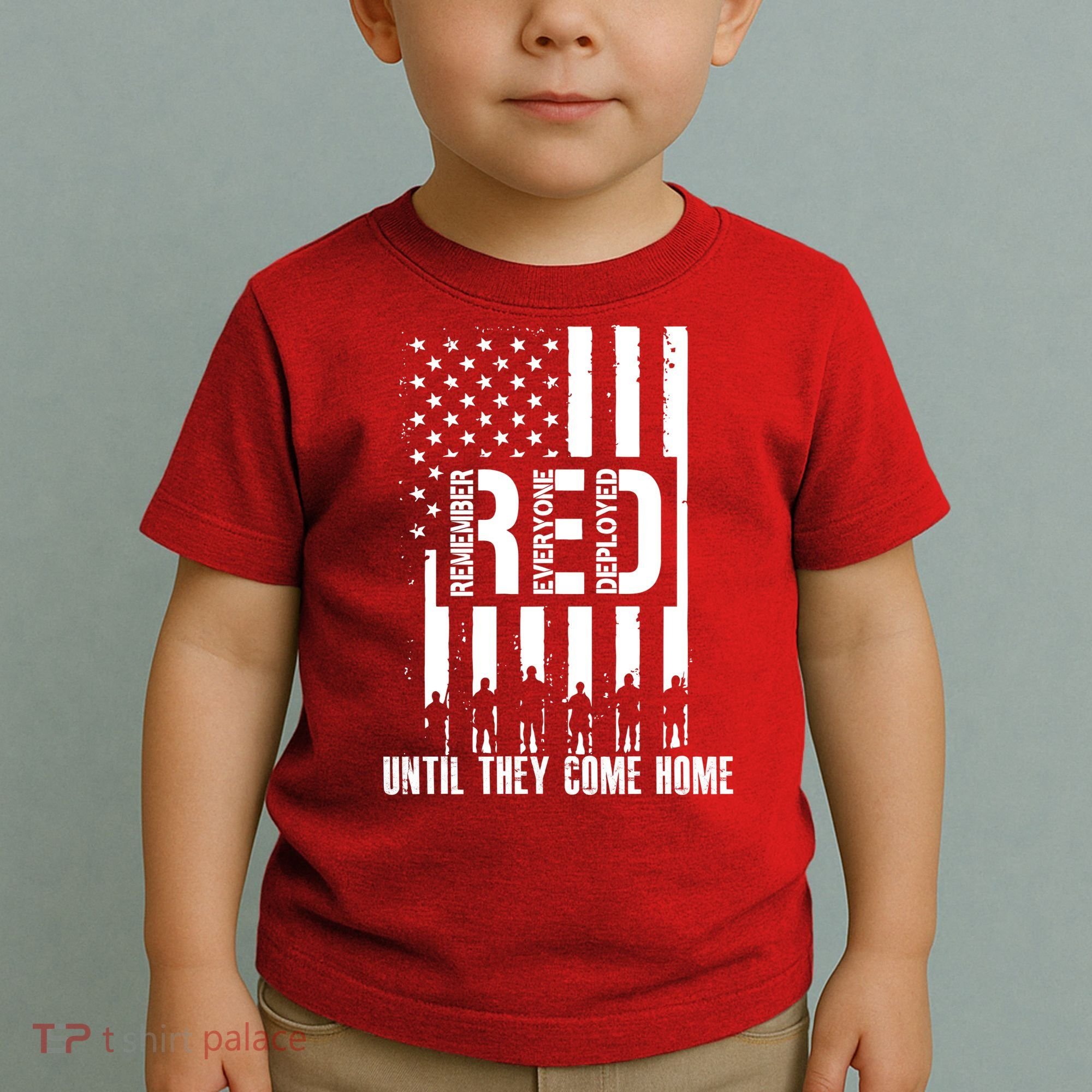 Red Friday Until They Come Home Toddler T-Shirt