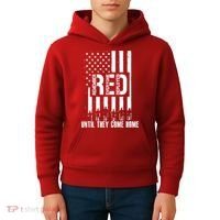 Red Friday Until They Come Home Kids Hoodie thumb 4