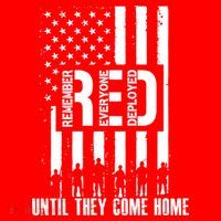 Red Friday Until They Come Home Kids Long Sleeve Shirt thumb 2