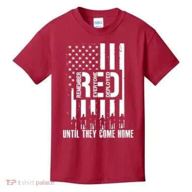 Red Friday Until They Come Home Kids T-Shirt