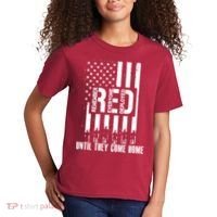 Red Friday Until They Come Home Kids T-Shirt thumb 2