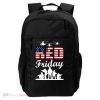 Red Friday Veterans Tribute Backpack thumb 0