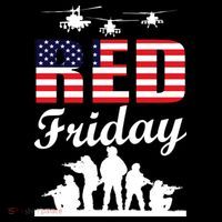 Red Friday Veterans Tribute Backpack thumb 2